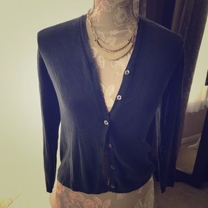 Perfect Banana Republic black cardigan